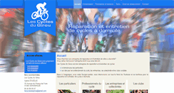 Desktop Screenshot of lescyclesdugirou.com